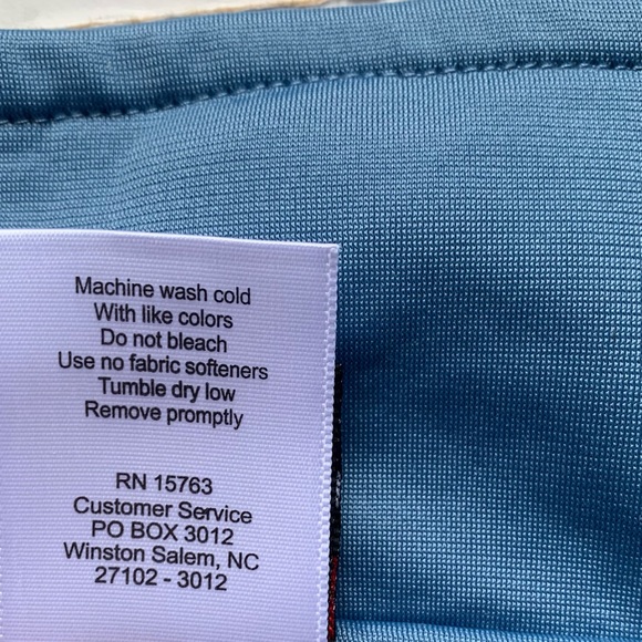 Champion Full Zip Jacket Color Block Retro Medium - Picture 7 of 7